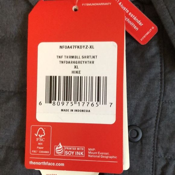 ✨Host Pick✨The North Face Thermoball Shirt Jacket Subaru Edition - Picture 9 of 14